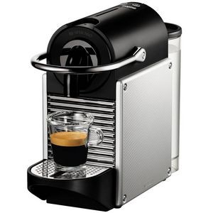 De'Longhi Nespresso Pixie Aluminum Silver Espresso Machine