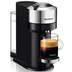 De'Longhi Nespresso Vertuo Next Deluxe Chrome Silver Coffee Maker