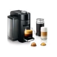 De'Longhi Nespresso Vertuo Black Coffee & Espresso Machine w/Aeroccino