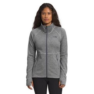 The North Face® TNF Medium Gray Heather Women's Canyonlands Full Zip Jacket
