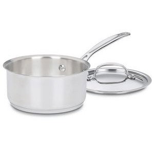 Cuisinart® Chef's Classic™ 1.5 Qt. Stainless Steel Saucepan with Cover