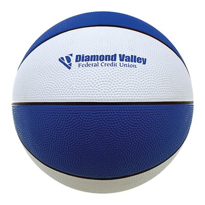Women's/Intermediate Size Rubber Basketball (9" diameter) 5 Colors!