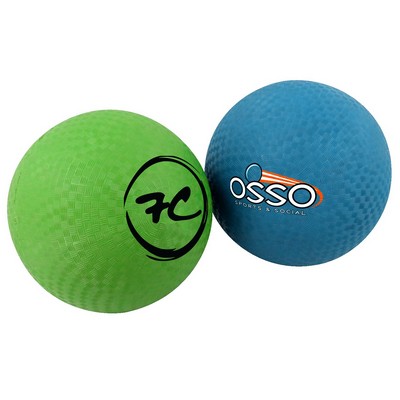 Overseas Custom Rubber 10" Playground Ball