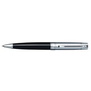 Sheaffer® 300 Glossy Black Barrel Ballpoint Pen w/Bright Chrome Cap