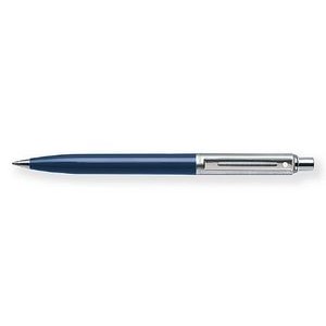 Sheaffer® Sentinel® Blue Barrel Ballpoint Pen w/Brushed Chrome Cap