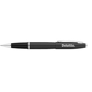 Cross® Calais™ Matte Black Rollerball Pen with Chrome Accents