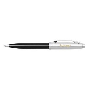 Sheaffer® 100 Glossy Black Barrel Rollerball Pen w/Nickel Plate