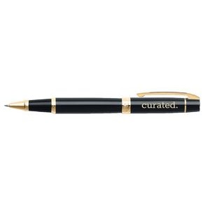 Sheaffer® 300 Glossy Black Barrel Rollerball Pen w/Gold Tone Trim