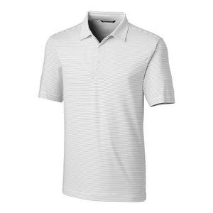 Cutter and Buck Men's Forge Pencil Stripe Stretch Polo