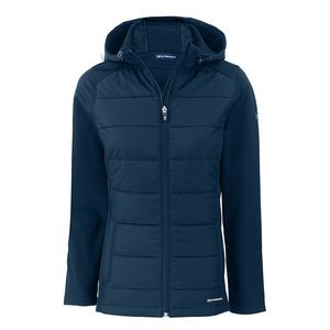 Cutter & Buck Ladies Eco Softshell Recycled Full Zip Jacket