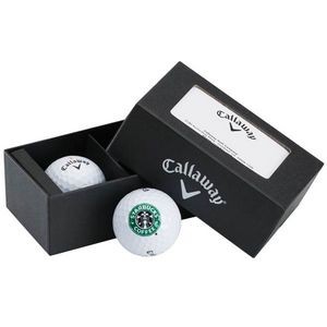 Callaway 2-Ball Business Card Box in Black