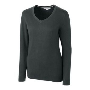Cutter and Buck Ladies Lakemont Tri-Blend V-Neck Sweater
