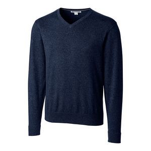 Cutter and Buck Men's Lakemont Tri-Blend V-Neck Pullover Sweater