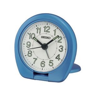 Seiko QHT018L Travel Alarm Clock - Blue