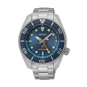 Seiko Prospex SFK001 Solar Diver Men's Watch - Silver and Blue