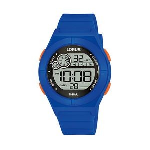 Lorus R2365N Multi-Functional Digital Watch - Blue and Orange