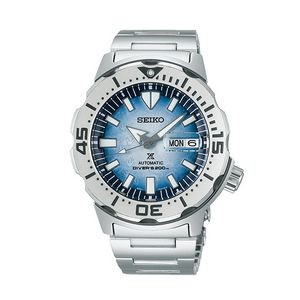 Seiko Prospex SRPG57 Diver Men's Watch - Silver & Blue