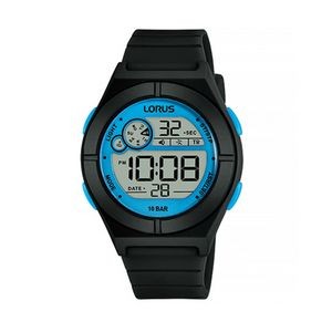 Lorus R2361N Multi-Functional Digital Watch - Black and Blue