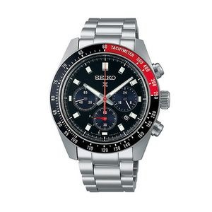 Seiko Prospex SSC915 Solar Chronograph Diver Men's Watch - Black and Red