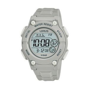 Lorus R2335P Digital Chronograph Unisex Sports Watch - Grey