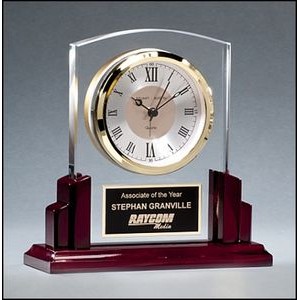 Glass Clock Award (6.625"x6.5")