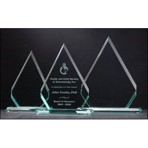 Diamond Series Glass Award (7"x9")