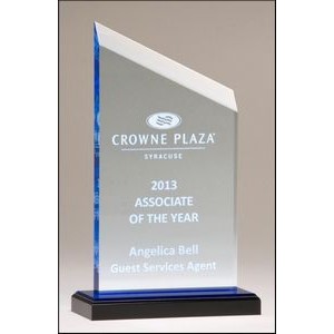 Zenith Series Award w/Blue Accent