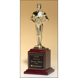 Classic Achiever Award w/Rosewood Base (9")