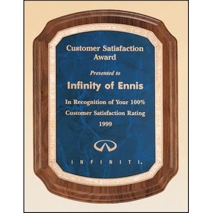 Coventry Series American Walnut Plaque (9"x12")