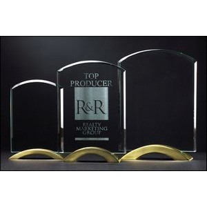 Arch Series Award w/Gold Metal Base (6"x8")