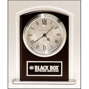 Beveled Glass Clock Award (5.5"x6.5")