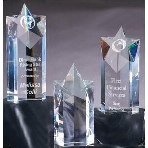 Star Pentagon Block Award - Small