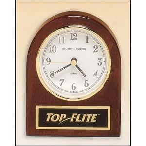 Rosewood Stained Clock Award (4.5"x3.5")