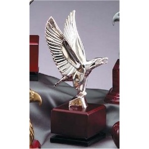 Nickel Plated Executive Eagle Award - Small (11" Tall)