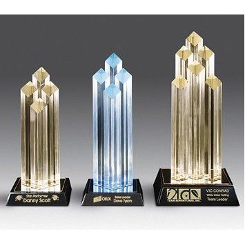 Diamond Towers Award - Medium (4.5"x11")