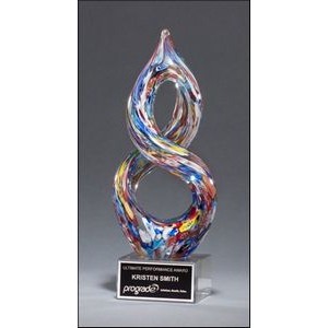 Helix-Shaped Multi-Color Award