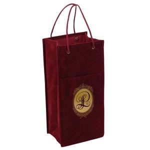 The Velvet Wine Bag