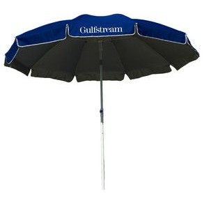 The 100" Large Ten Panel Patio/Beach Umbrella with Fiberglass Frame