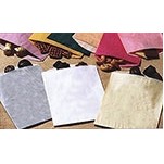 1/4 Lb. Blank Glassine Lined Pinch Bottom Paper Bag