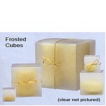 Clear Cube Plastic Candy Box (2"x2"x2")