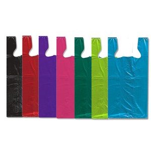 High Density Colored T-Style Bag (7"x5"x15")