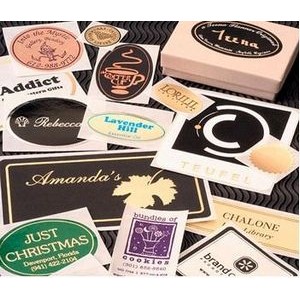 Rectangle Embossed Label (2"x3¾")