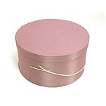 Pink Hat Box (19"x9 1/2")