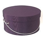 Amethyst Hat Box (21"x11 1/2")