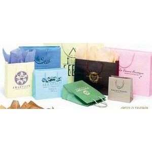Premier Laminated Euro Paper Gift & Shopping Tote Bag w/Rope Handles (20