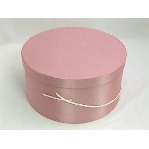 Pink Hat Box (17"x8 1/2")
