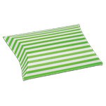 Striped Paper Puff Pouch (3½"x3"x1")