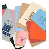 Custom Printed Flat Colored Paper Bag (1000 Piece) (6 1/4"x9 1/4")