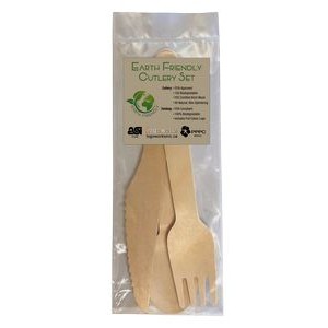 Earth Friendly Cutlery 3pc Set- *TEMPORARILY OUT OF STOCK*
