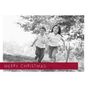 Merry Christmas Holiday Photo Cards